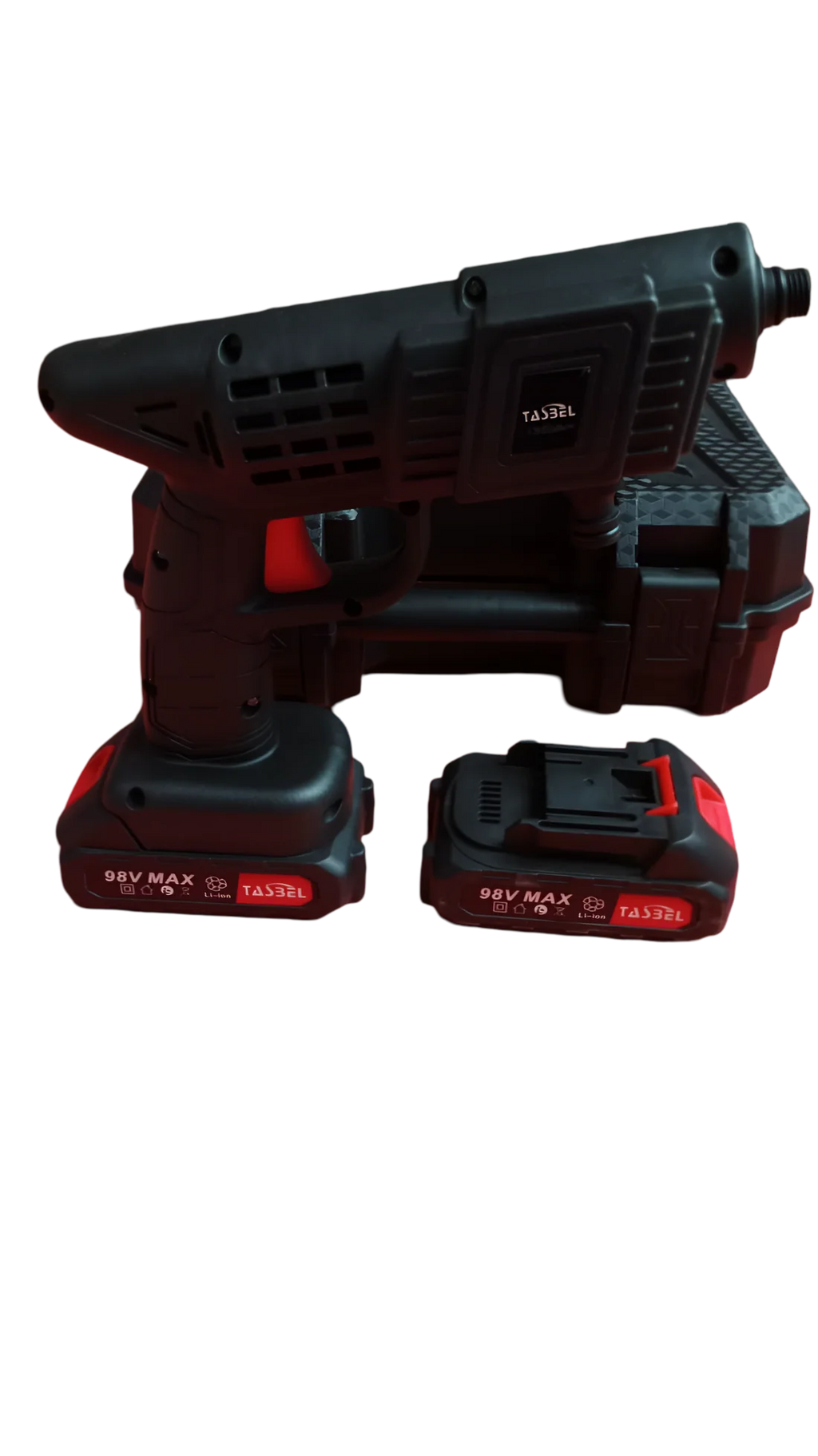 HIDROLAVADORA PORTATIL CON 2 BATERIA 98v